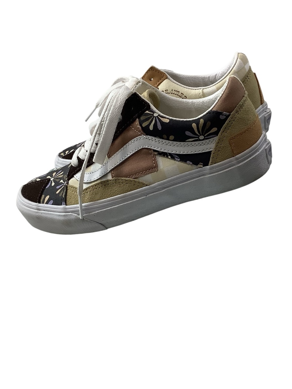 Vans Old Skool Patchwork Low-Top Sneakers - Size 6.5 - Picture 5 of 9